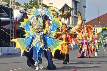 Kesenian budaya 9 daerah di Indonesia ditampilkan dalam WACI JFC