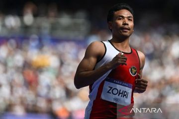 Finis kedua, Pelari Zohri lolos ke ronde satu Olimpiade Paris