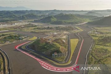 Persiapan Sirkuit Mandalika sambut MotoGP 2024 sudah 75 persen