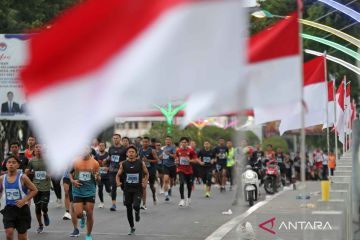 Sambut HUT kemerdekaan dan PON dengan Fun Run 5 km Merdeka