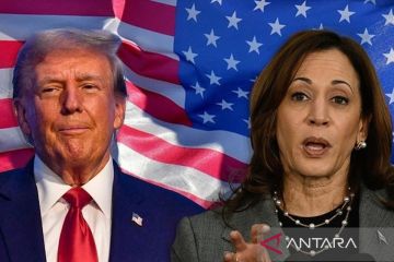 Harris dan Trump, kandidat Presiden AS 2024