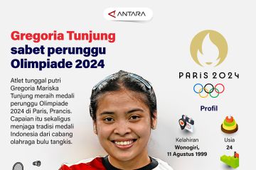 Gregoria Tunjung sabet perunggu Olimpiade 2024