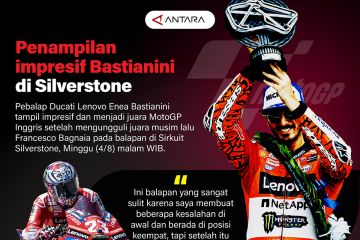 Penampilan impresif Bastianini di Silverstone