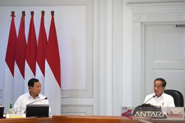 Presiden pimpin rapat terbatas tentang RAPBN 2025