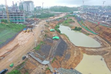 WIKA Bangun Jaringan Perpipaan Air Limbah Zona 1 dan Zona 3 KIPP IKN