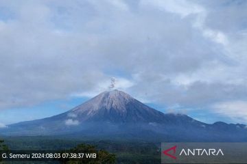 Tetap waspada, PVMBG: Aktivitas gempa Gunung Semeru masih tinggi