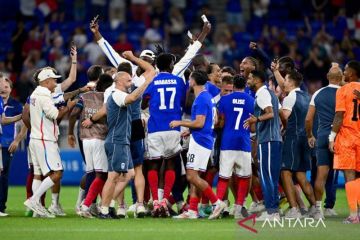 Prancis melaju ke final Olimpiade Paris 2024 seusai tekuk Mesir 3-1