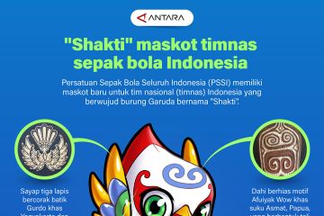 Shakti maskot timnas sepak bola Indonesia