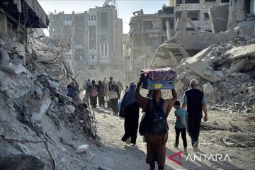 Ratusan warga Gaza pengungsi sekolah tewas diserang Israel