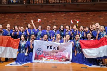 Paduan Suara Arek Suroboyo raih medali emas di Jepang