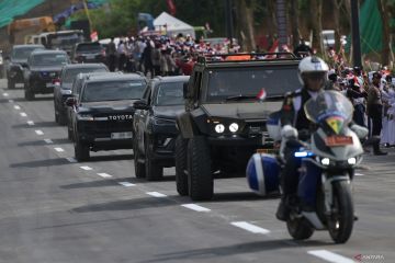 Ada kirab pengembalian duplikat bendera pusaka dari IKN esok