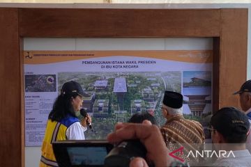 Pembangunan tahap satu istana wapres di IKN ditargetkan rampung 2025