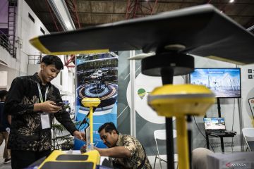 Unjuk teknologi drone terkini di Kemayoran