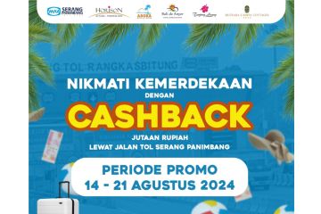 Tol Serang Panimbang Kasih Promo Kemerdekaan di Bulan Agustus 2024