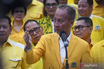 Rapat pleno putuskan Agus Gumiwang jadi Plt Ketua Umum Golkar