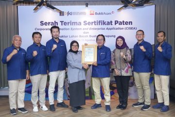 Bukit Asam terima hak paten untuk CISEA dan "floating wetland"