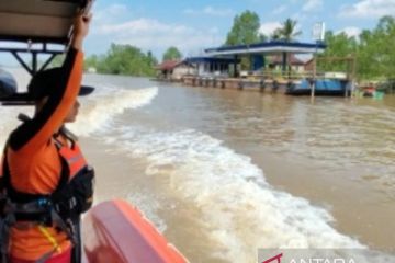 Kapal batubara tabrak jembatan di Muba Sumsel, lima korban hilang