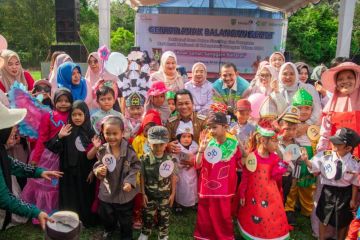 Adaro dan Pemerintah Kabupaten Balangan wujudkan desa zero stunting