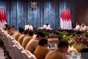 Presiden Jokowi beri arahan kepada para gubernur