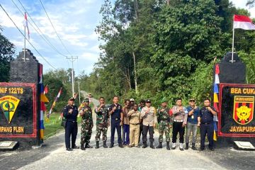 Satgas Pamtas RI-PNG: Tugu PLBN simbol kemajuan pembangunan Keerom