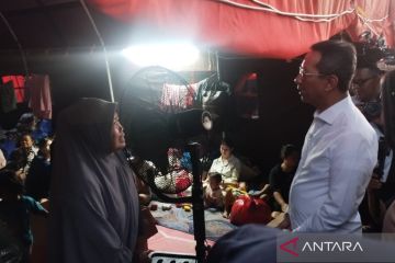 Heru minta PAM JAYA tambah pasokan air di pengungsian korban kebakaran