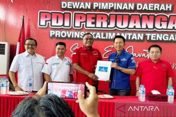 Nadalsyah-SKY positif nyatakan bertarung di Pilkada Kalteng 2024