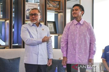 Zulkifli Hasan bertemu Kaesang Pangarep, bahas kemungkinan kerja sama politik antara PAN dengan PSI