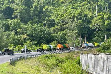 Ditlantas: Jalur barat Aceh ditutup karena tumpahan CPO