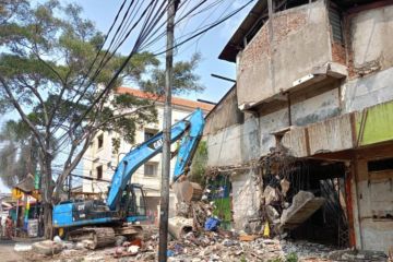 Pedagang di eks Johar Baru Teater direlokasi ke Lokbin Pulo Gundul