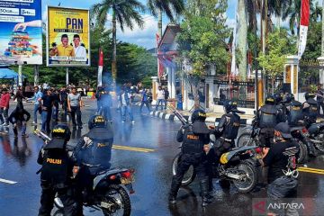 Simulasi Sispam Kota dalam menghadapi Pilkada 2024 di Pangkalpinang