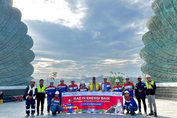 PGN alirkan gas bumi ke Monumen Taman Kusuma Bangsa IKN