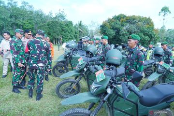 888 motor trail listrik bantu operasional TNI amankan HUT RI di IKN