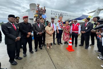 Pemprov hadirkan pesawat Trans Nusa kado HUT ke-79 RI di Papua Tengah