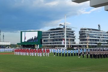 Presiden pimpin upacara penurunan bendera di IKN