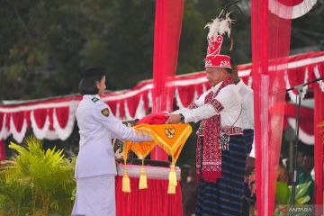 Mendagri apresiasi upacara penurunan bendera di Kabupaten Alor NTT