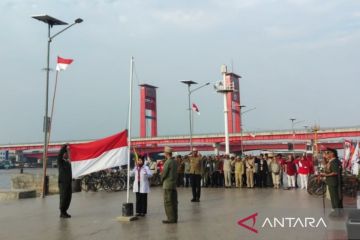 Komunitas sepeda tua Indonesia semarakkan HUT RI di Palembang