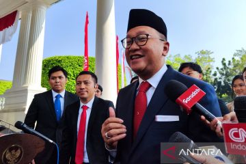 Rosan Roeslani tiba di Istana untuk dilantik jadi Menteri Investasi