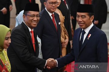 Rupiah naik usai Presiden Jokowi lakukan reshuffle kabinet