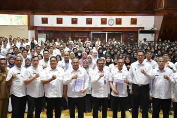 Pemerintah Aceh kukuhkan ratusan tim kesehatan dan SDM PON XXI 2024