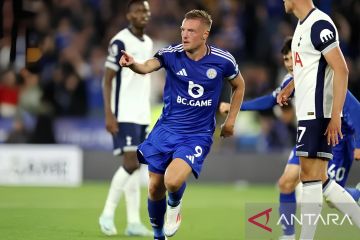 Pelatih Leicester punya "hubungan yang sangat kuat" dengan Jamie Vardy