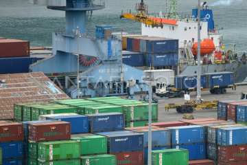 Nilai ekspor Indonesia naik