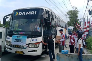 DAMRI Palangkaraya Ikut Serta dalam Membantu Kegiatan Pelaksanaan Porwanas XIV PWI