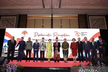 KBRI Singapura adakan resepsi diplomatik rayakan HUT Ke-79 RI