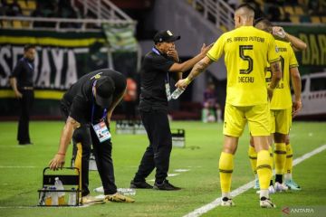 Pelatih Barito: Para pemain perlihatkan semboyan orang Banjar "Wasaka"