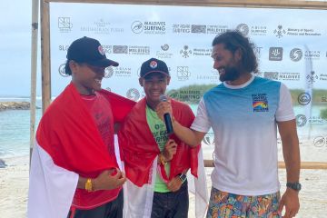 Indonesia raih emas dan perak Asian Surfing Championship 2024