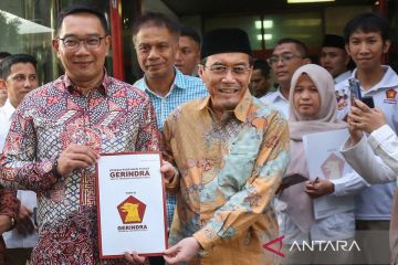 Gerindra serahkan surat rekomendasi kepada sejumlah bakal calon kepala daerah