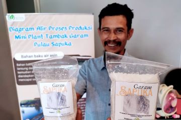 YRC Indonesia hadirkan ladang garam di Pulau Sapuka Sulsel