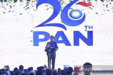 Jokowi optimistis PAN tempati jajaran tiga besar partai di Indonesia