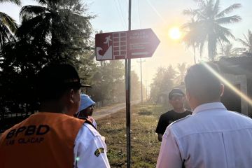 BMKG dampingi verifikasi lapangan masyarakat siaga tsunami di Cilacap