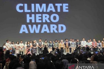 Menkeu Sri Mulyani terima "Climate Hero Award"